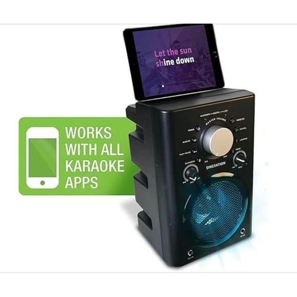 Other - Singsation Karaoke Machine - Full Karaoke System with Wireless Bluetooth Speaker